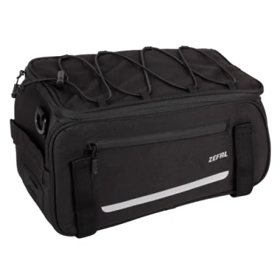 Image of Zefal Unisex&#039;s Z Traveller Pannier Rack Bag, Black
