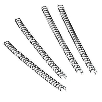 Image of Fellowes 53261 Binding Wire A4 8mm Black (PK100)
