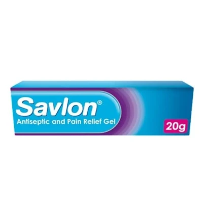 Image of Savlon Antiseptic &amp; Pain Relief Gel, First Aid for of Pain, Itching Irritation, Contains Anaesthetic to Numb Help Prevent Infection (20g, 1 pack)