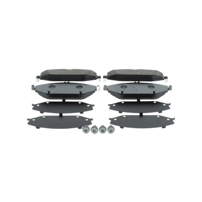 Image of 0004207302, 0004209103, 0004209300, 0084202820, 0084203820 Brake pad set BOSCH 0 986 460 129 Low Metallic MERCEDES BENZ: C Class Saloon