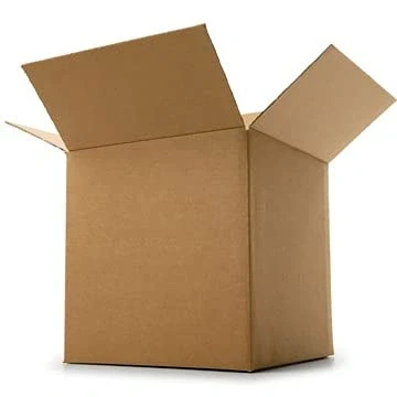 Image of indigo® Corrugated Single Wall A4 Size Cardboard Boxes for Packing 12.3 x 9.5 10.4&quot; (312 240 263mm) (Pack 25)