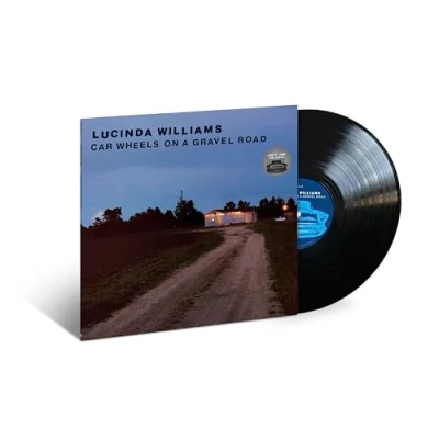 Image of Lucinda Williams Car Wheels On A Gravel Road Yellow vinyl Sealed 2023 UK LP 602455961839