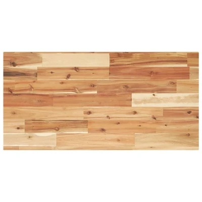 Image of vidaXL Table Top Rectangular 80x40x2 cm Solid Wood Acacia