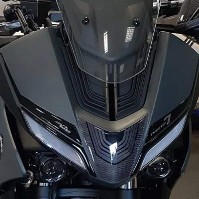 Image of Resin Bike Motorcycle 3D Stickers Compatible with Yamaha Tracer 7 2021. Frontal Protections from Bumps and Scratches. Gadget Moto