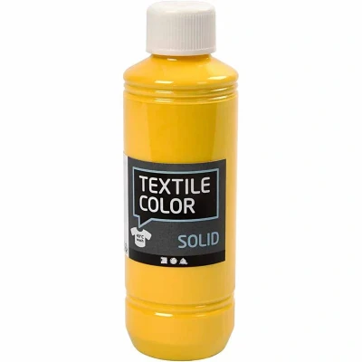 Image of Creativ Full Coverage Fabric Paint, Yellow, One Size
