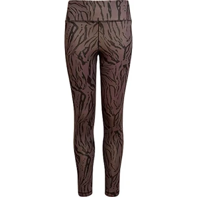 Image of Adidas AOP Opt Tights Gresix/Black/White 170