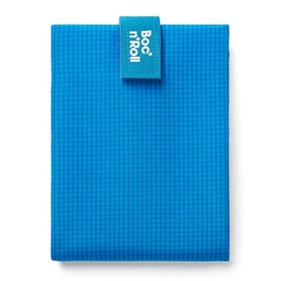 Image of Roll&#039;eat ® Reusable Sandwich Bag Container Eco Friendly Food and Washable Wrap Blue Color Boc&#039;n&#039;Roll Active