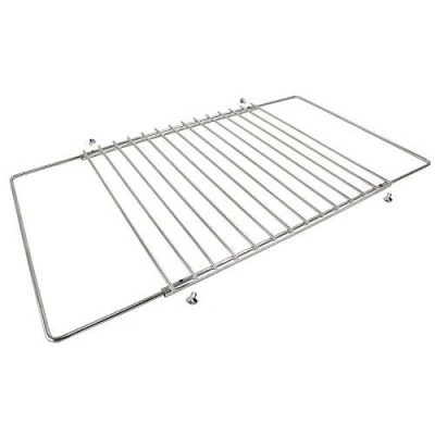 Image of Spares2go Universal Adjustable Fixed Arm Grill Shelf for Bompani Spinflo Caravan Oven/Cookers (310mm x 360 to 530mm)