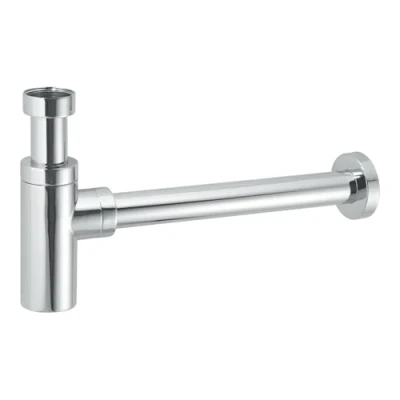Image of 1 1/4&quot; 32mm McAlpine Chrome Plated Mini Basin Trap Kit CA32MINI CB