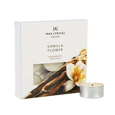 Image of Wax Lyrical Vanilla Flower Pack of 9 Tealights
