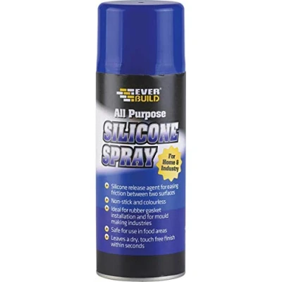 Image of 2 x EVBSILSPRAY All Purpose Silicone Spray 400ml