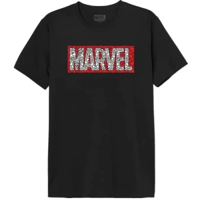 Image of Marvel Men&#039;s Memagagts004 T Shirt, Black, 3XL