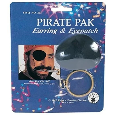 Image of Rubie&#039;s Official Pirate Pack Accesssories Adult (One Size) Halloween
