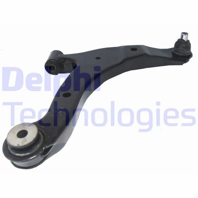 Image of 4656730AH, 5272236AF Suspension Arm DELPHI TC1975 with ball joint Right, Lower Trailing Sheet Steel CHRYSLER: PT Cruiser Convertible