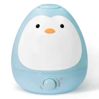 Image of Earnest Living 3 in 1 Cool Mist Humidifier with Diffuser + Nightlight, for Bedroom, Nursery Large Rooms, Quiet, Auto Shut Off.