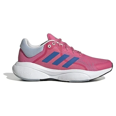 Image of adidas Women&#039;s Response Sneakers, Pink Fusion Bright Royal Wonder Blue, 6.5
