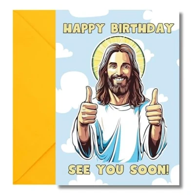 Image of LimaLima Funny Birthday Card For Men &amp; Women Rude See You Soon Dad Brother Sister Mum Best Friend