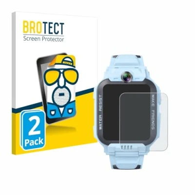 Image of brotect Screen Protector Anti Glare compatible with Imoo Watch Phone Z7 (2 Pack) Matte, Fingerprint Protection Film