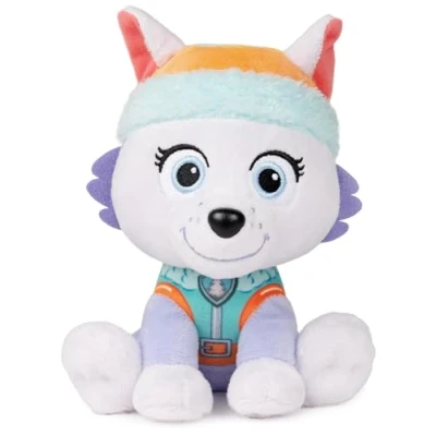 Image of Paw Patrol Official GUND Soft Dog Themed Cuddly Plush Toy Everest 6 Inch Play For Boys and Girls Aged 12 Months Above