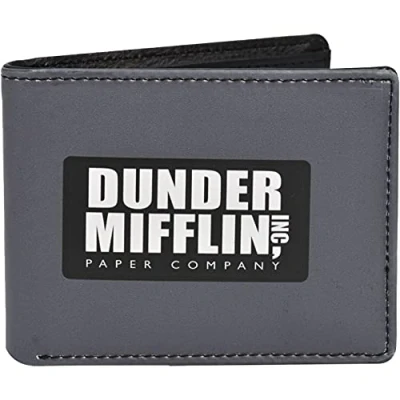 Image of Concept One The Office Bifold Wallet in a Decorative Tin Case, Multi