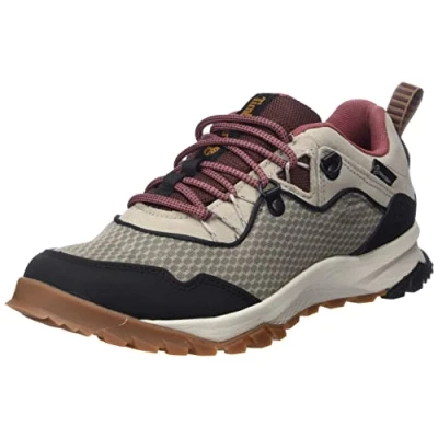 Image of Timberland Women&#039;s Lincoln Peak Lite Low F/L WP Oxford, Grey Mesh wTpe Suede, 5 UK