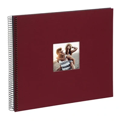 Image of goldbuch Spiral Album, linen, Bordeaux, 35x30 cm