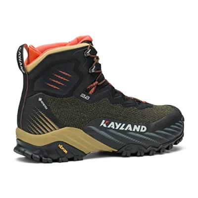 Image of Kayland 018022485 DUKE MID GTX Hiking shoe Male BLACK OCHER UK 7