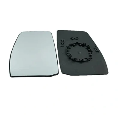 Image of Door Wing Mirror Glass Fits to Ford Transit Custom Reg 2014 2022 Heated Base Plate LEFT &amp; Right Hand Side OEM Quality View Van Repalcement (Left)
