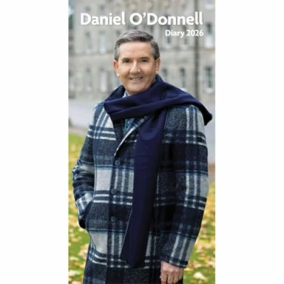 Image of Carousel Worldwide, Daniel O&#039;Donnell 2026 Slim Diary Planner