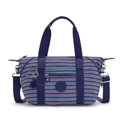 Image of Kipling Shoulder Bags ART MINI Blue Geo Print