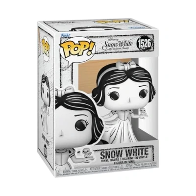 Image of Funko POP! Disney: Sketched Snow White Collectable Vinyl Figure Gift Idea Official Merchandise Toys for Kids &amp; Adults Movies Fans Model Collectors and Display