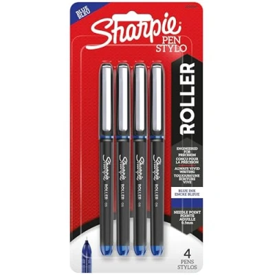 Image of Sharpie, SAN2093197, Rollerball Pens, 4 / Pack