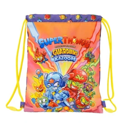 Image of SAFTA 612270855 Junior Superthings Guardians of Kazoom Flat Sack 26X34X1Cm, Multicoloured
