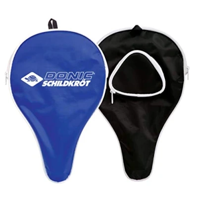Image of Donic Schildkröt Table Tennis Bat Classic Cover, 3 Ball Compartment, Design, Blue