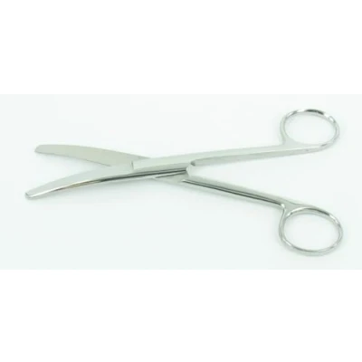 Image of Lyall Willis 7&quot; Pet Grooming Curved Scissors Blunt/Blunt, Kit for Pets, Tools, Cat and Dog Hair Cutting Scissors, Removal