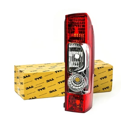 Image of 1606664180, 1606664380, 6351CL, 6351Z2 Rear light TYC 11 11357 01 2 Right without bulb holder PEUGEOT: Boxer Van, Minibus, CITROËN: Relay II Van