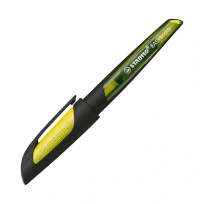 Image of Ergonomic School Fountain Pen STABILO EASYbuddy M Nib Black/Lime