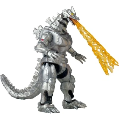Image of Mecha Godzilla 2002 Figure 6&quot; (15.24cm) Scale PVC Action Collectible Toy in Window Box Packaging for Fans &amp; Collectors