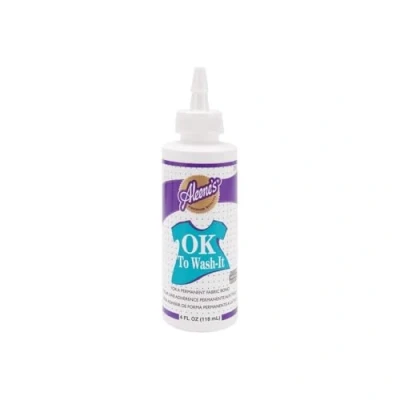 Image of Bulk Buy: Duncan Crafts Aleene&#039;s OK To Wash It Fabric Glue 4 Ounce 28 2 (3 Pack)