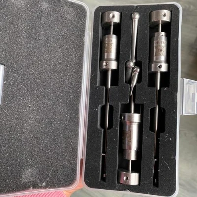 Image of 3 Piece Safe Flagpole Blade Lock Pick Tool Set, Fast Opener, Professional Locksmith Picking Picker