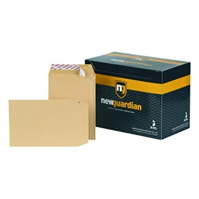 Image of New Guardian L26039 Envelopes Heavyweight Pocket Peel and Seal Manilla C5 [Pack of 250]