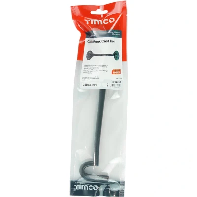 Image of 4x TIMCO Cabin Hooks Black 527478