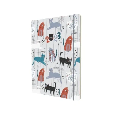 Image of Collins Maru Day a Page 2023 Diary Cats (MR161.CT 23 ) Complete Planner, Agenda and Journal