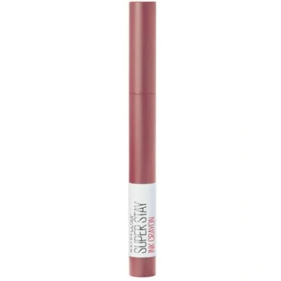 Image of Maybelline Lipstick, Superstay Matte Ink Crayon Longlasting Nude Lipstick With Precision Applicator 15 Lead The Way
