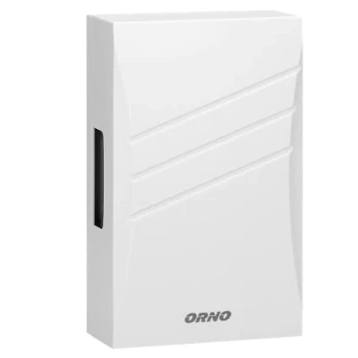 Image of Orno DP BD 157 BELIS Doorbell Wired Mechanical Gong with Built in Transformer Two tone IP 20 80dB White 230V