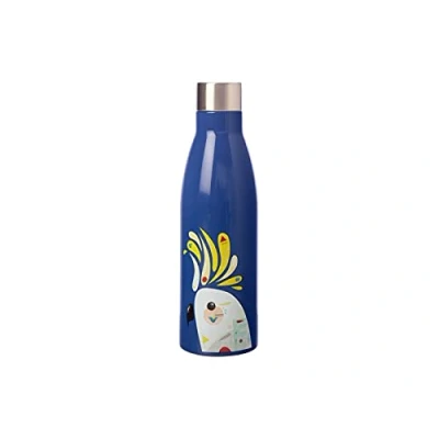 Image of Maxwell &amp; Williams Pete Cromer 500ml Double Walled Water Bottle Cockatoo