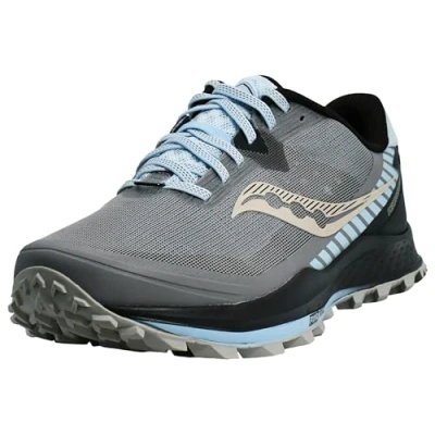 Image of Saucony Peregrine 11 Women&#039;s Trail Running Shoes SS21 4 Grey