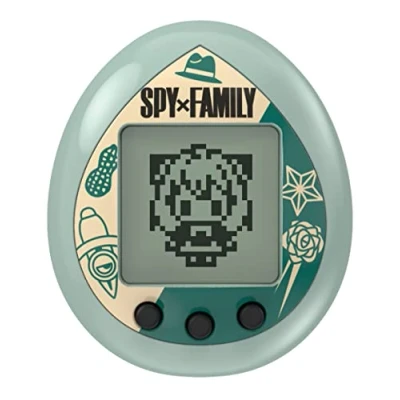 Image of TAMAGOTCHI Bandai Spy X Family Green Raise Anya With The 4cm Virtual Pet Based On Manga And Anime Handheld Games Are Fun Boys Girls Toys Gifts
