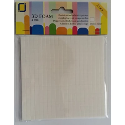 Image of Personal Impressions 3.3100 Double Sided Foam Squares, Multicolour