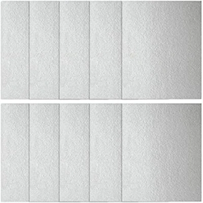 Image of WuYan 10pcs Replacement WaveGuide Cover Mica Plates Microwave Oven Repair Part for Household Appliances, 150 x 120 mm
